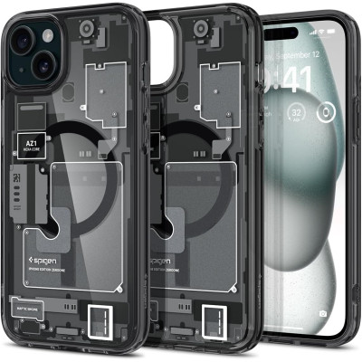 Spigen Чохол для Apple iPhone 15 Plus Ultra Hybrid MagFit, Zero One