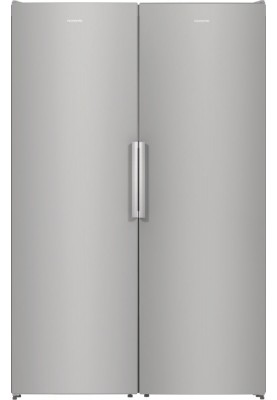 Gorenje Холодильна камера, 185x60х66, 398л, А+, електронне упр, зона св-ті, сірий