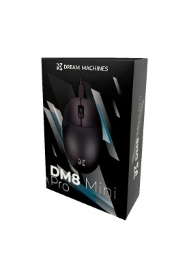 Dream Machines Миша гравця DM8 Mini Pro USB Black