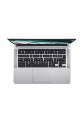 Acer Ноутбук Chromebook CB314-3H 14" FHD IPS, Intel C N4500, 8GB, F128GB, UMA, ChromeOS, сріблястий