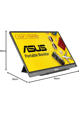 ASUS Монітор портативний 15.6" ZenScreen MB16ACE USB-C, IPS, Case