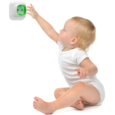 Ajax Розумна розетка з лічильником енергоспоживання Socket біла, Jeweller, 230V, 11А, 2.5 кВт