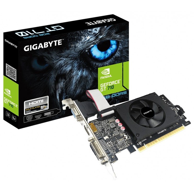 Gigabyte GeForce GT710 2GB GDDR5 64bit low profile