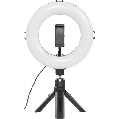 HAMA Штатив зі світлодіодним кільцем SpotLight Smart 80 V2 BT Black