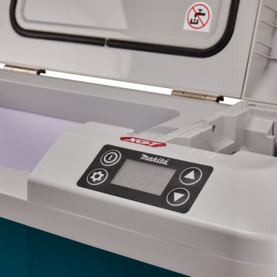 Makita Холодильник акумуляторний мобільний CW001GZ 40V XGT 220/12В/40В XGT з функцією нагріву -18°/+60° 20л 13кг Makita Холодильник акумуляторний мобільний CW001GZ 40V XGT 220/12В/40В XGT з функцією нагріву -18°/+60° 20л 13кг