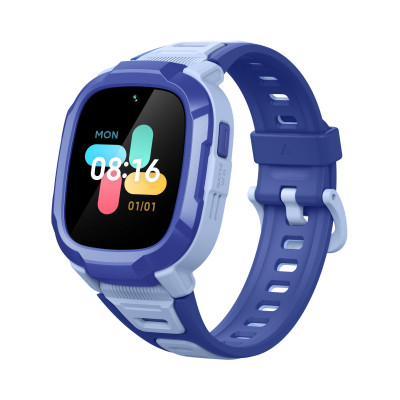 Mibro Дитячий годинник-телефон P6, 1.4", 240x280, GPS, 2MP, 900мА·год, 2АТM, синій