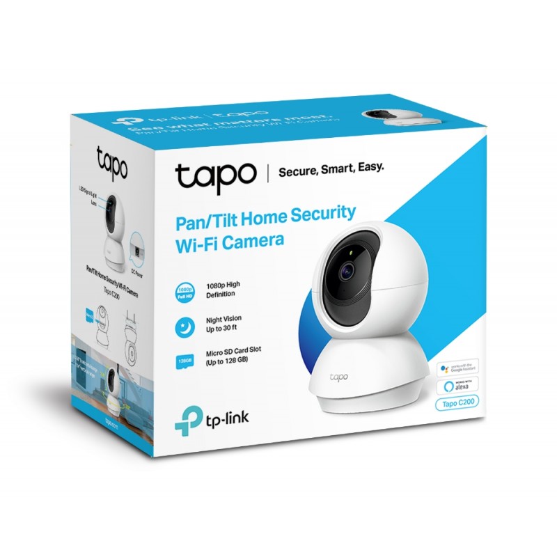 TP-Link IP-Камера Tapo C200 FHD N300 microSD motion detection