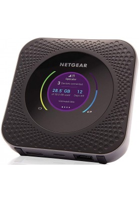 NETGEAR Мобільний маршрутизатор MR1100 Nighthawk M1, 4G LTE, 1Gbps, 1xGE LAN, WiFi5, 1xUSB-C, 1xUSB 2.0, 2xTS-9