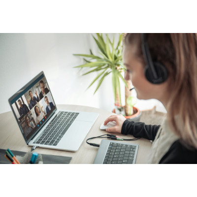 Digitus Гарнітура Stereo Headset, 1.95m cable, 2x3.5mm AUX