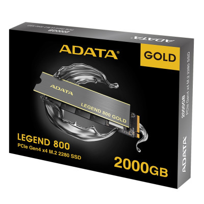 ADATA Накопичувач SSD M.2 2TB PCIe 4.0 XPG LEGEND 800 GOLD