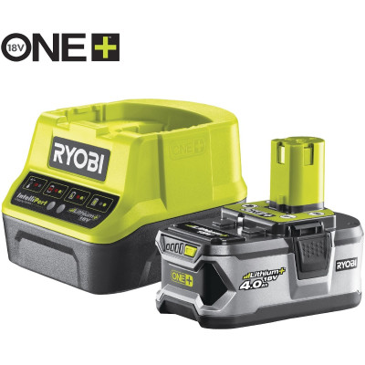 Ryobi Тример садовий акумуляторний RBC18X20B4F ONE+ 18В акб 1х4А·год 20см ніж/ліска 30см велосипедна рукоять ремені Vertebrae 4.7кг Ryobi Тример садовий акумуляторний RBC18X20B4F ONE+ 18В акб 1х4А·год 20см ніж/ліска 30см велосипедна рукоять ремені Vertebrae 4.7кг