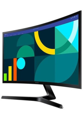Samsung Монітор 23.8" S24D366 D-Sub, HDMI, VA, 100Hz, 4ms, CURVED