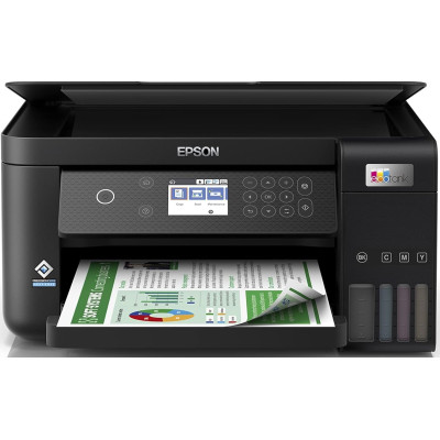 Epson БФП ink color A4 Epson EcoTank L6260 33_20 ppm Duplex USB Ethernet Wi-Fi 4 inks Black Pigment