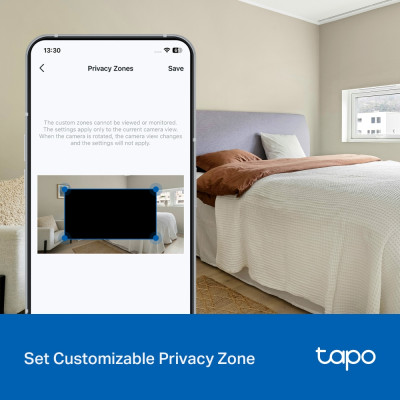 TP-Link IP-камера Tapo C206 FHD N300 microSD motion detection. зовнішня/внутрішня, AI