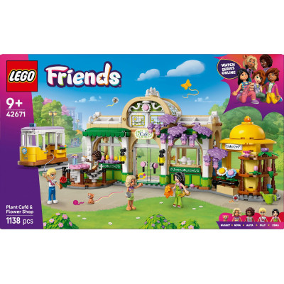 LEGO Конструктор LEGO Friends Кав'ярня з рослинами і квіткова крамниця