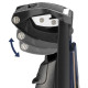 BaByliss E879E, Тример для стрижки бороди, 2 насадки, чорний