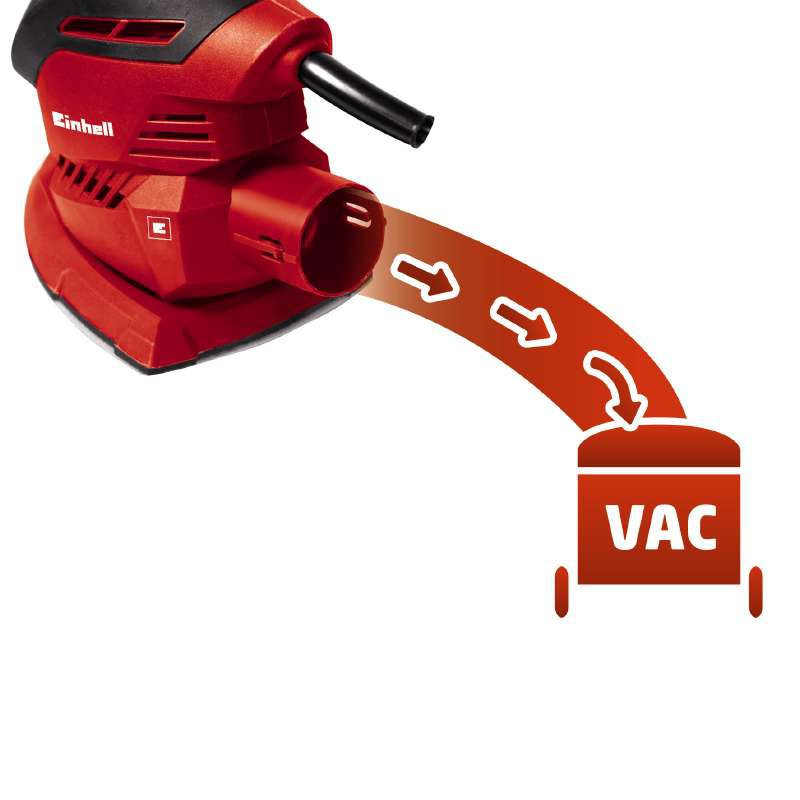 Einhell Шліфмашина багатофункціональна TH-OS 1016, 150х150х100 мм, 100 Вт, 24000 об/хв, 1 кг
