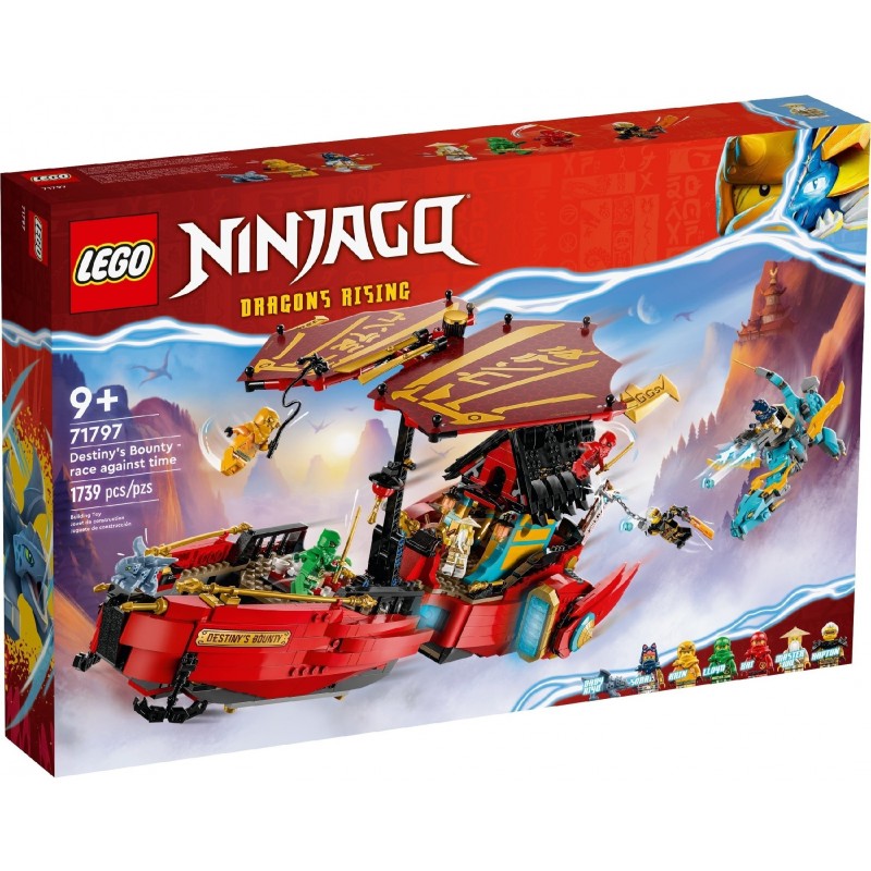 LEGO Конструктор Ninjago Дарунок долі — перегони з часом