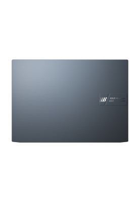 ASUS Ноутбук Vivobook Pro 16 K6602VU-KV026 16" WQXGA IPS, Intel i7-13700H, 16GB, F1TB, NVD4050-6, noOS, Блакитний