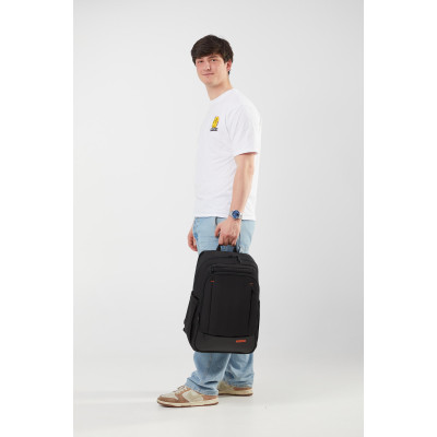 American Tourister Рюкзак для ноутбука 15.6" American Tourister, Urban Groove UG29 office backpack, поліестер, 26л, чорний American Tourister Рюкзак для ноутбука 15.6" American Tourister, Urban Groove UG29 office backpack, поліестер, 26л, чорний