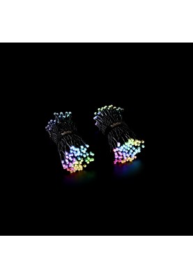 Twinkly Smart LED Гірлянда Twinkly Strings RGBW 400, Gen II, IP44, довжина 32м, кабель чорний