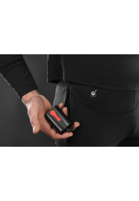 2E Tactical Чоловіча термобілизна з підігрівом eFiber for Men Black, розмір XXL