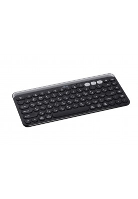 2E Клавіатура мембранна KS250 84key, WL/BT, EN/UK, чорно-сірий