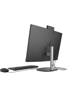 HP Комп'ютер персональний моноблок 240-G10 23.8" FHD IPS AG, Intel i3-N300, 16GB, F512GB, UMA, WiFi, кл+м, 3р, Win11P, чорний