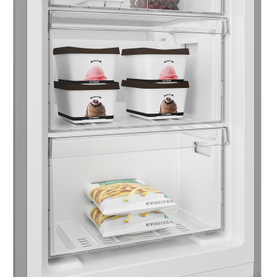 Beko Морозильна камера Beko, 146x54x57, 168л, 1дв., E, NF, сірий