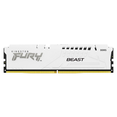 Kingston Пам'ять ПК Kingston DDR5 16GB 6800 FURY Beast FURY Beast White EXPO