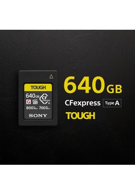 Sony Карта пам'яті CFexpress Type A 640GB R800/W700 Tough