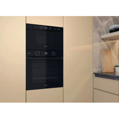Whirlpool Мікрохвильова піч вбудовувана, 22л, електронне упр., 750Вт, дисплей, чорний