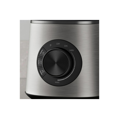 Electrolux Блендер стаціонарний 1400Вт, чаша-1750мл, скло, вакуумний, кришення льоду, приготування супу, імпульсний режим, метал