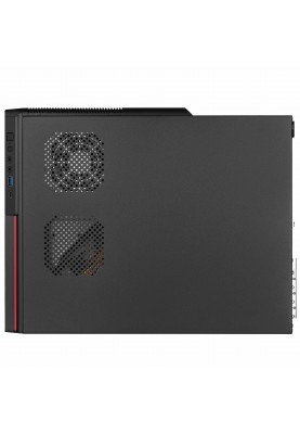 2E Корпус S613ARGB-400, з БЖ 2E 400W-SFX, 1xUSB3.0, 1хUSB Type-C, 1x80мм, Micro ATX/ Desktop, чорний