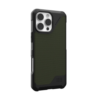 UAG Чохол для iPhone 16 Pro Max, Metropolis LT Magsafe, Kevlar Olive