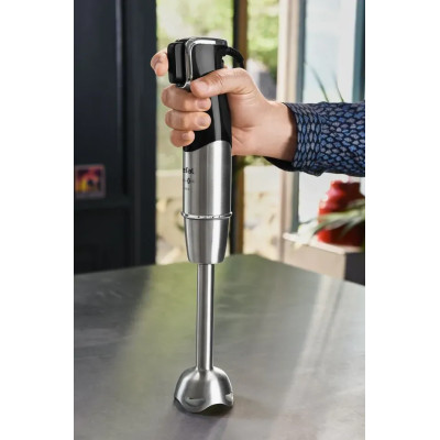Tefal Блендер заглибний Infiny Force Pro, 1200Вт, 9в1, чаша-800мл, чопер-500мл, спіралайзер, турборежим, чорний
