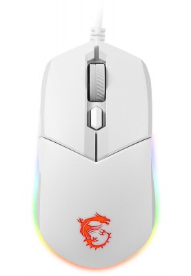 MSI Комплект клавіатура та миша Vigor GK30 COMBO WHITE UA USB, EN/UKR/RU, RGB, білий