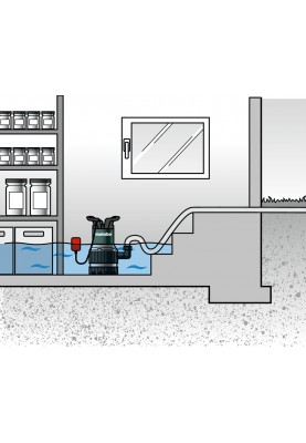 Metabo Насос занурювальний комбінований TPS 16000 S COMBI, 970Вт