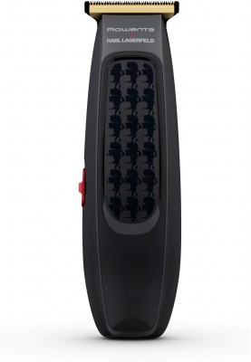 Rowenta Машинка для стрижки Karl Lagerfeld Cut & Style Stylization, акум., роторний мотор, насадок-3, 180хв роботи, сталь, чорний