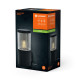 LEDVANCE Cвітильник E27 фасадний IP44 ENDURA CLASSIC EBRO WALL чорний