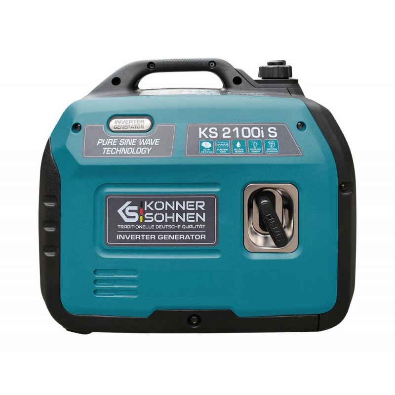 Könner & Söhnen Генератор бензиновий інверторний KS 2100IS, 230В, 2.0кВт, ручний стартер, 18.5кг
