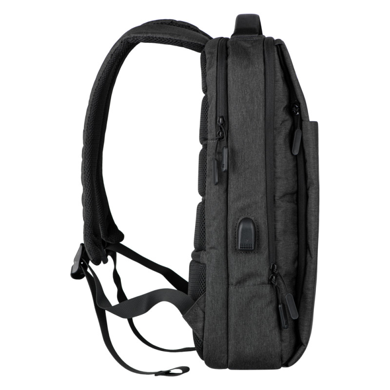 2E Рюкзак, Melange 16", чорний