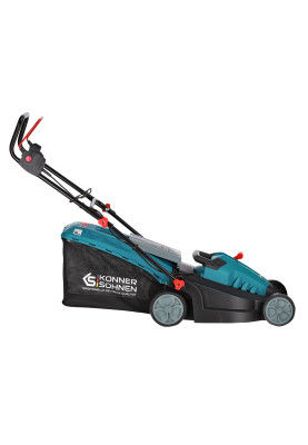 Könner & Söhnen Газонокосарка KS 38LM-BL 1400Вт 38см 25-65мм 230-240В 50л 3000об/хв 16.5кг