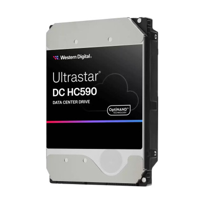 WD Жорсткий диск WD Ultrastar 26TB 3.5" 7200 512MB SATA DC HC590 (WUH722626ALE6L4)