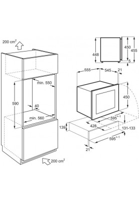Electrolux Винна шафа вбудована KBW5X