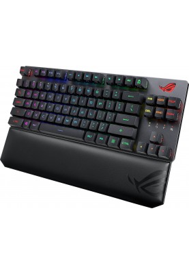 ASUS Клавіатура ROG Strix Scope RX TKL Wireless Deluxe RGB 84key USB/WL/BT EN Black