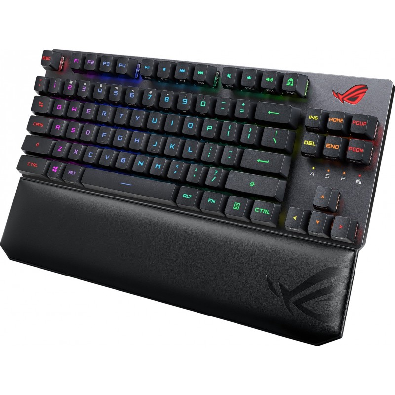 ASUS Клавіатура ROG Strix Scope RX TKL Wireless Deluxe RGB 84key USB/WL/BT EN Black