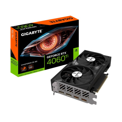 Gigabyte Відеокарта GeForce RTX 4060 Ti 8GB GDDR6 WINDFORCE OC