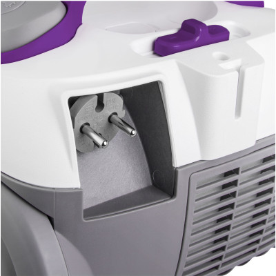 Sencor Пилосос контейнерний Allegro, 890Вт, конт пилок -1.5л, НЕРА, фіолетово-сірий