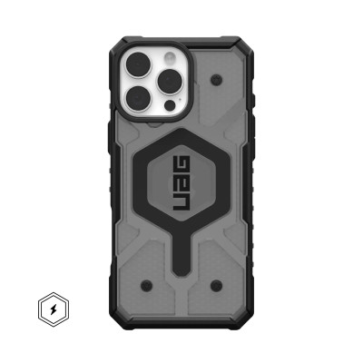 UAG Чохол для iPhone 16 Pro Max, Pathfinder Clear Magsafe, Ash